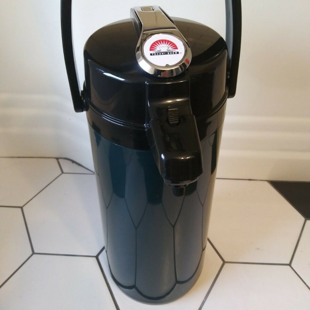 NEW Coffee Station MOJO Airpot Vacuum Glass Liner Dark Green, Top Quality!